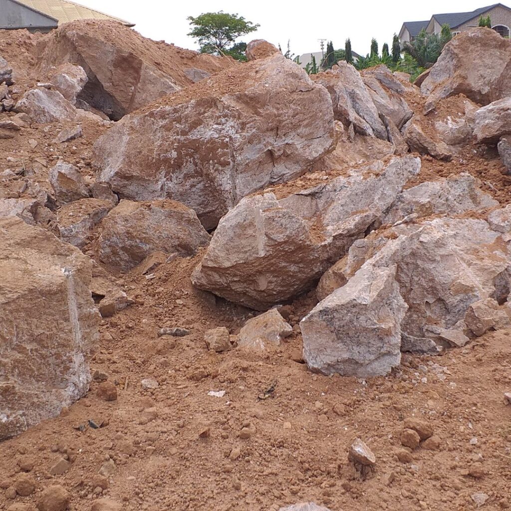 Boulder Rock Blasting